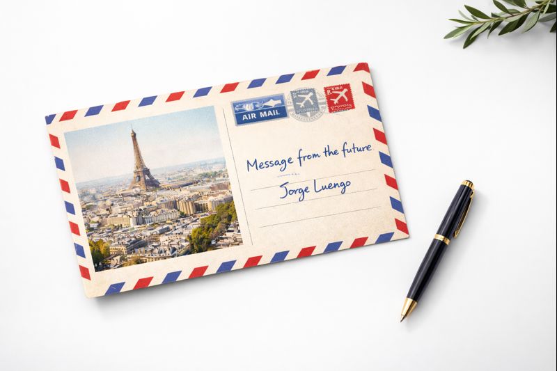 Phone showing email effect